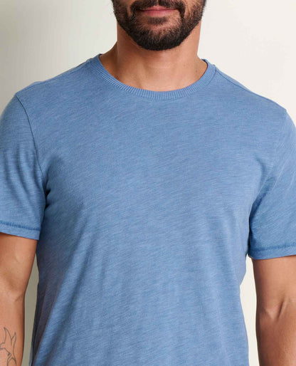Toad&Co Men's Boundless Jersey Crew - Organic Cotton Moisture-Wicking Tee