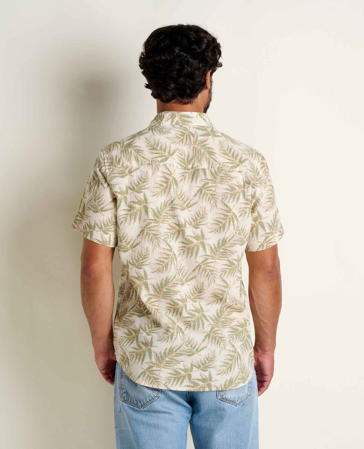 Toad&Co Men's Fletcher Shirt - Organic Cotton Stretch Seersucker Shirt
