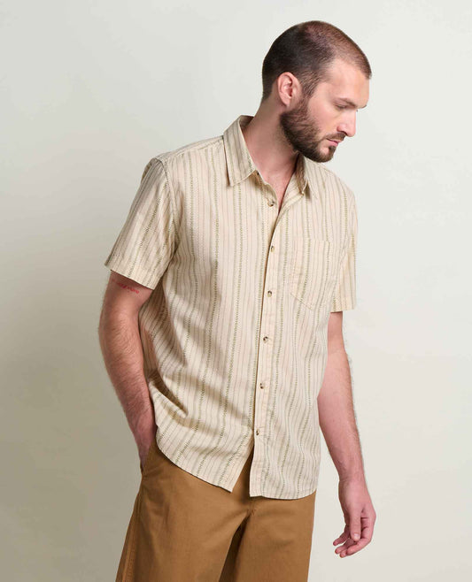 Toad&Co Fletch Shirt - 100% Organic Cotton Print Button-Down Shirt