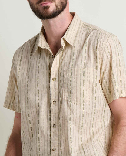 Toad&Co Fletch Shirt - 100% Organic Cotton Print Button-Down Shirt