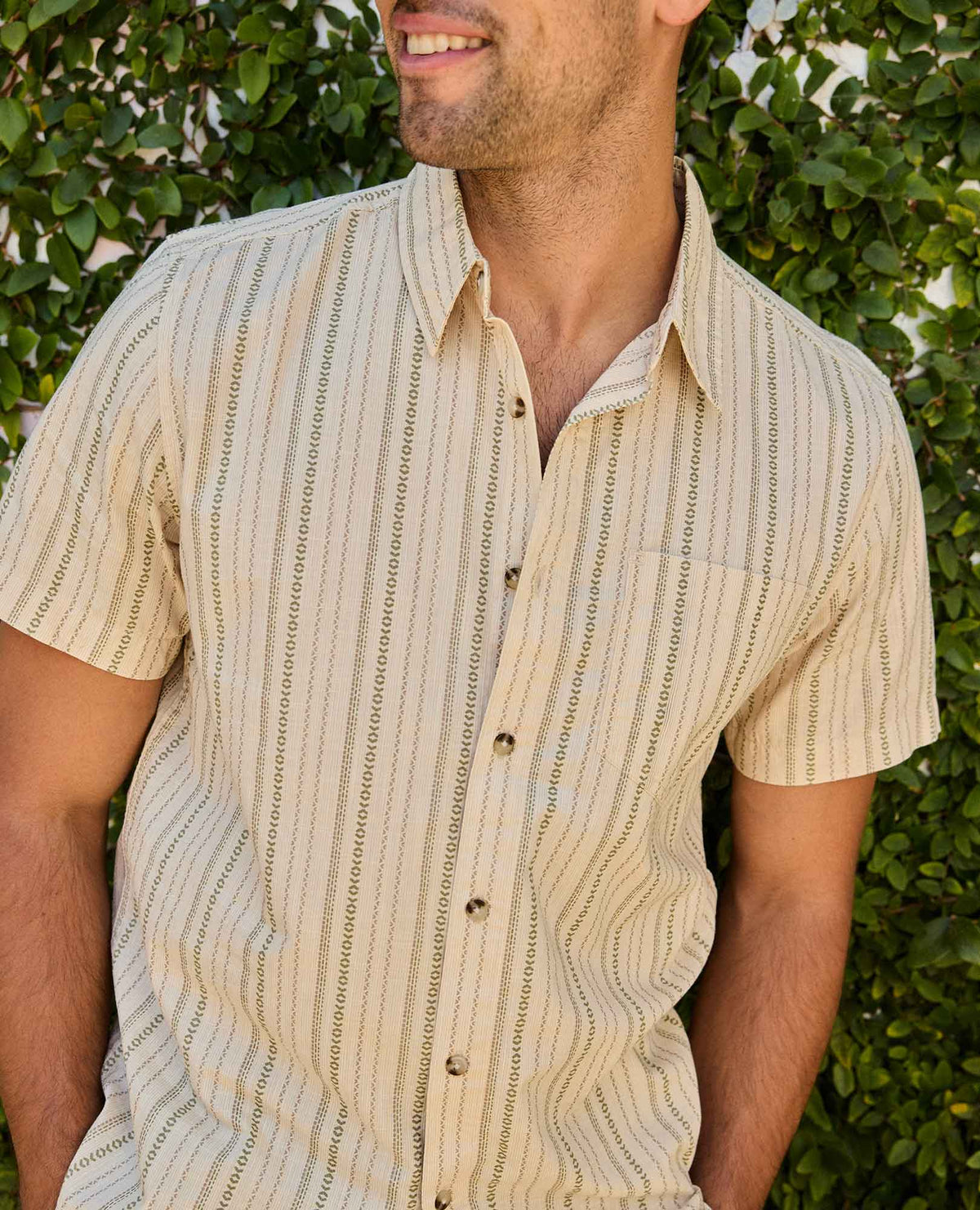 Toad&Co Fletch Shirt - 100% Organic Cotton Print Button-Down Shirt