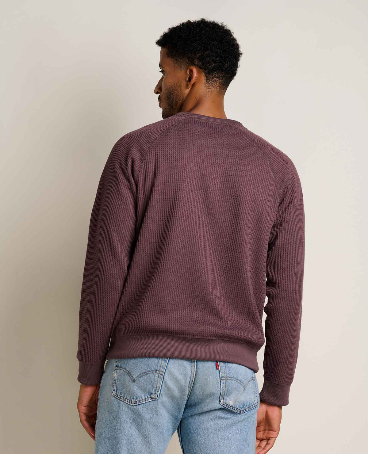 Toad&Co Bitterroot Waffle Knit Henley - Recycled Polyester by Toad&Co