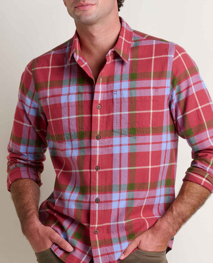 Toad&Co Men's Pinevale Midweight Organic Cotton Flannel