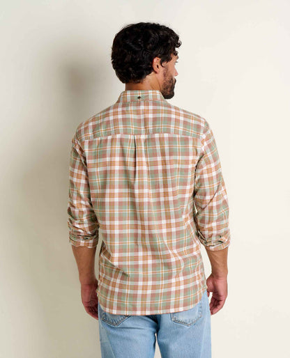 Toad&Co Men's Airscape Long Sleeve Shirt - Organic Cotton Button-Down