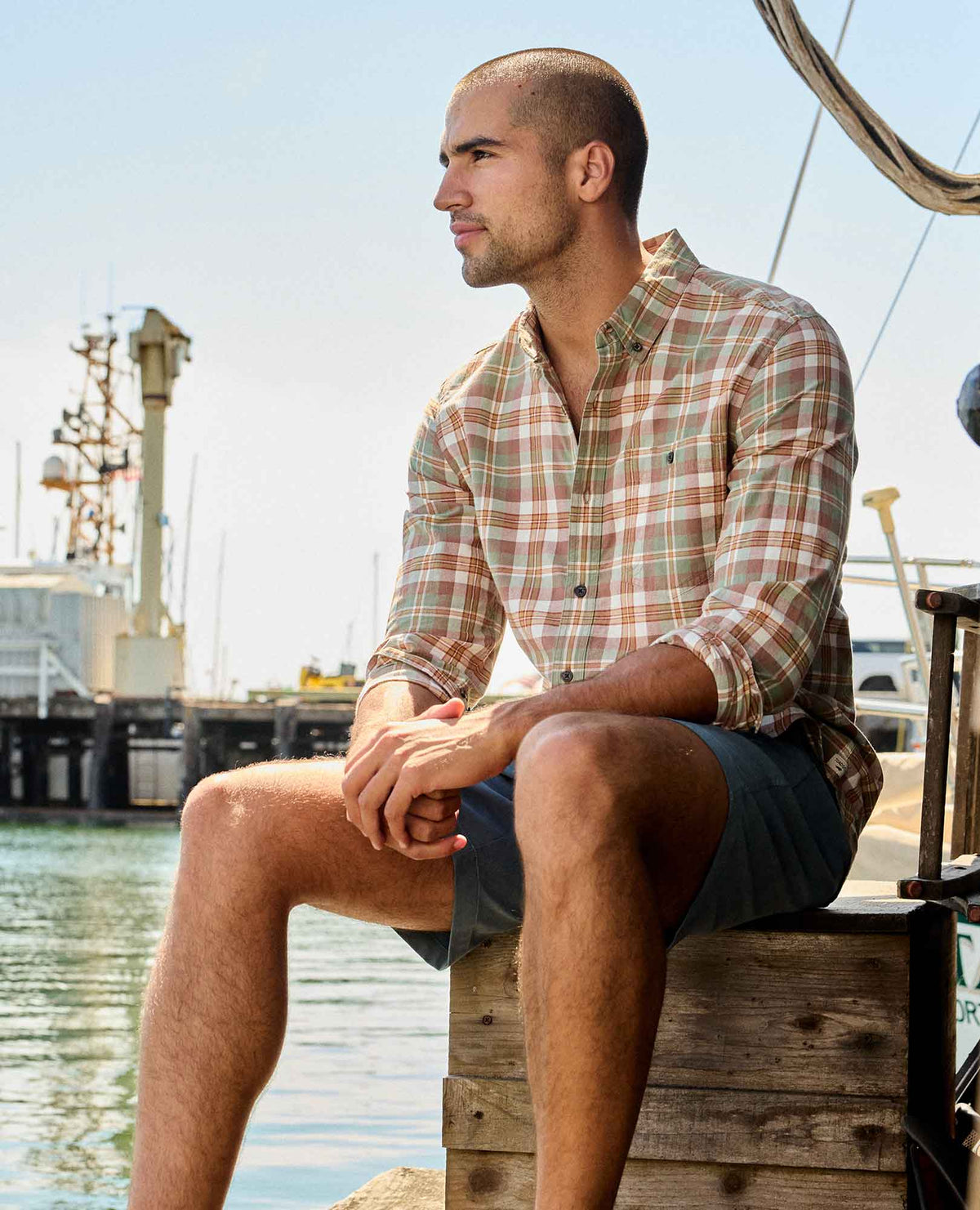 Toad&Co Men's Airscape Long Sleeve Shirt - Organic Cotton Button-Down