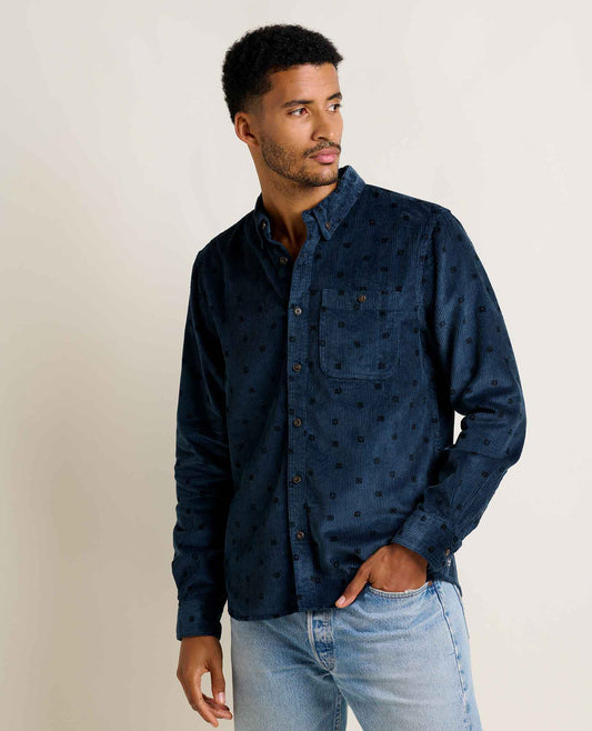 Toad&Co Men's Super Soft Cascadia Wide Wale Corduroy Shirt