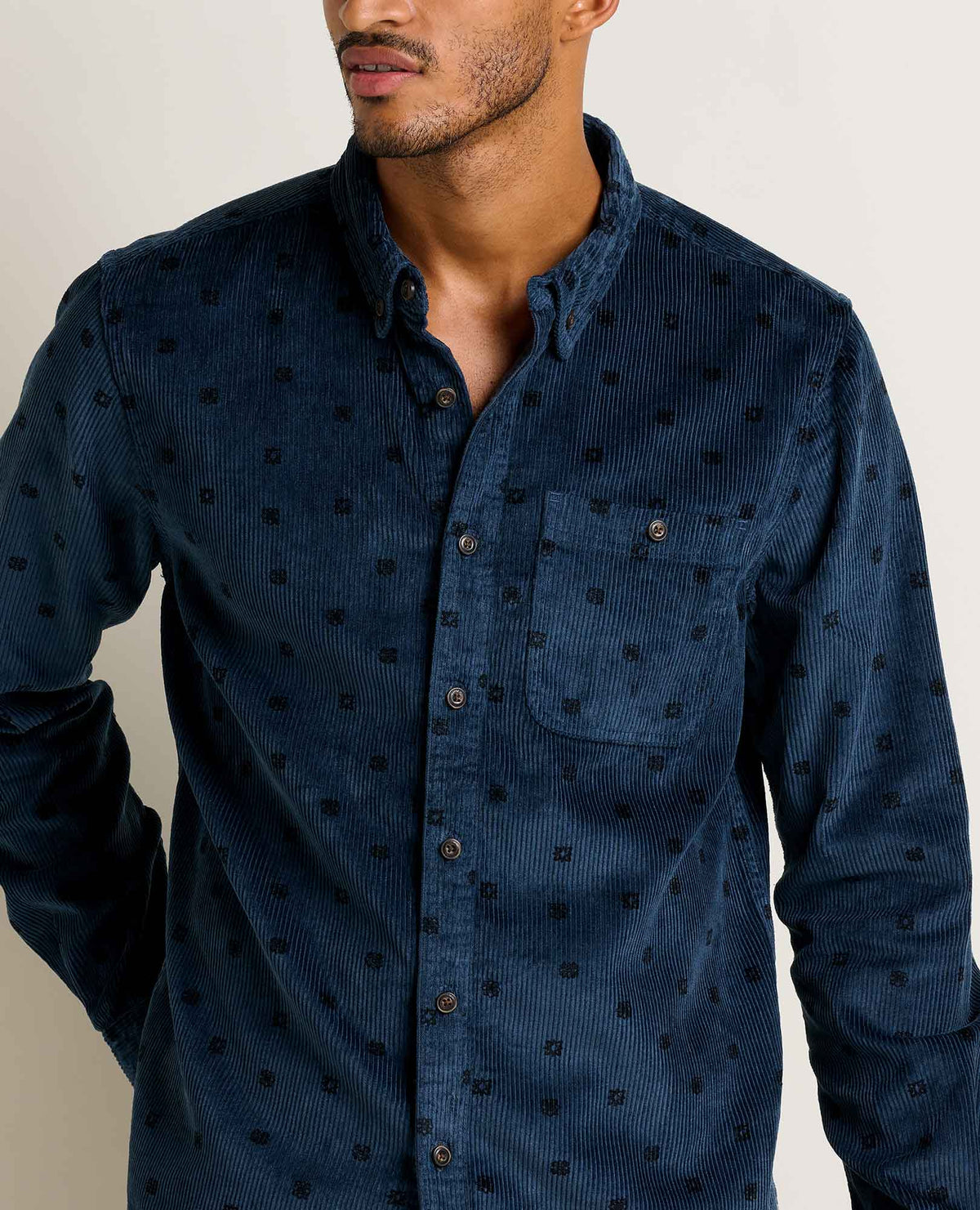 Toad&Co Men's Super Soft Cascadia Wide Wale Corduroy Shirt