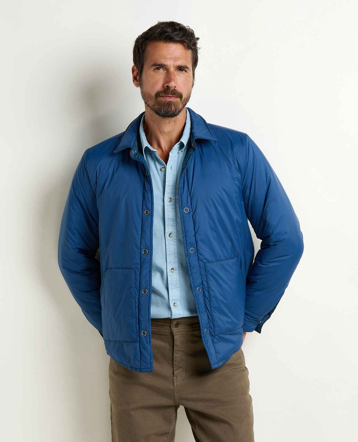 Toad&Co Men's Roame Quilted and Insulated Shirt Jacket