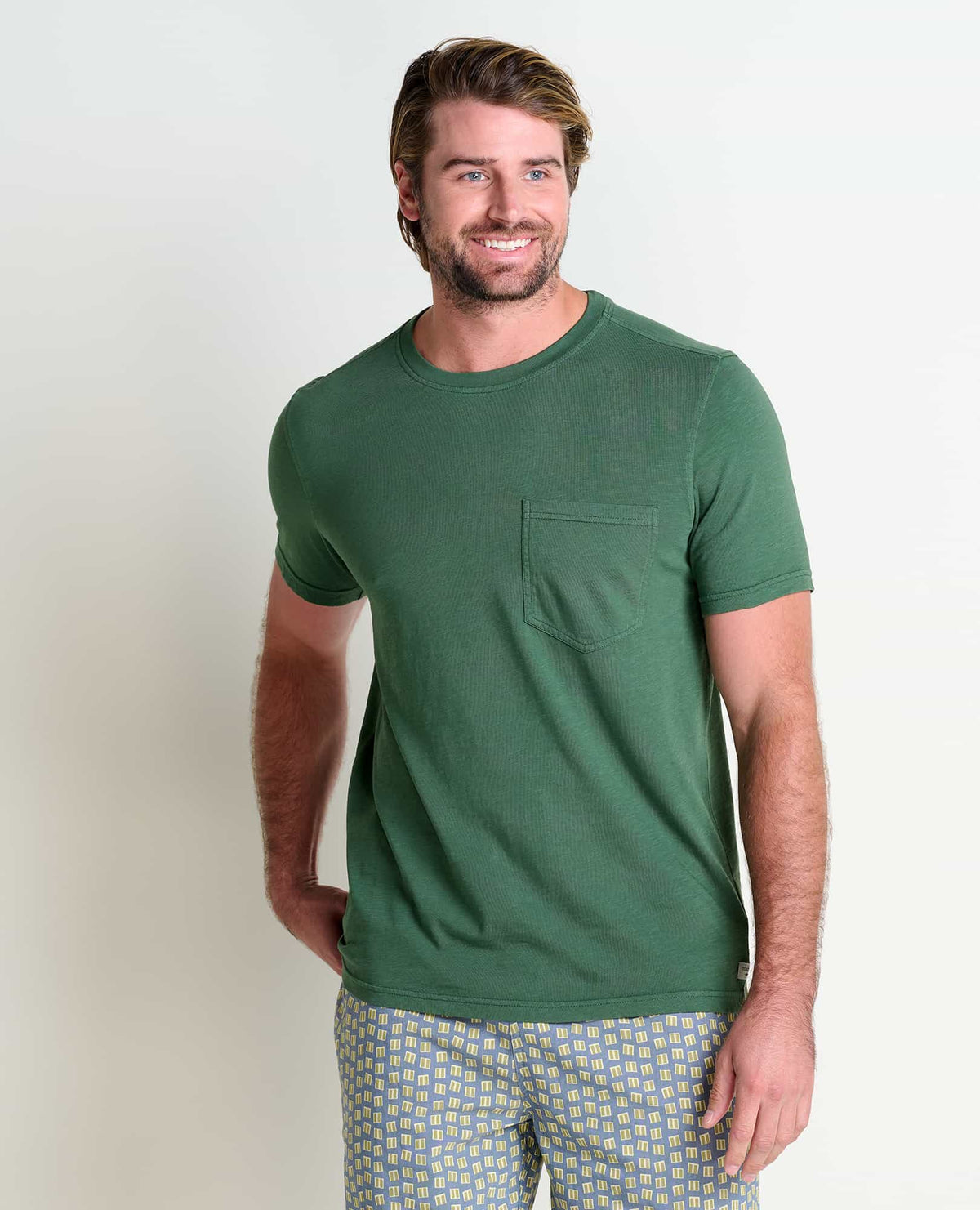 Toad&Co Men's Men's Primo Short Sleeve Crew - by Toad&Co