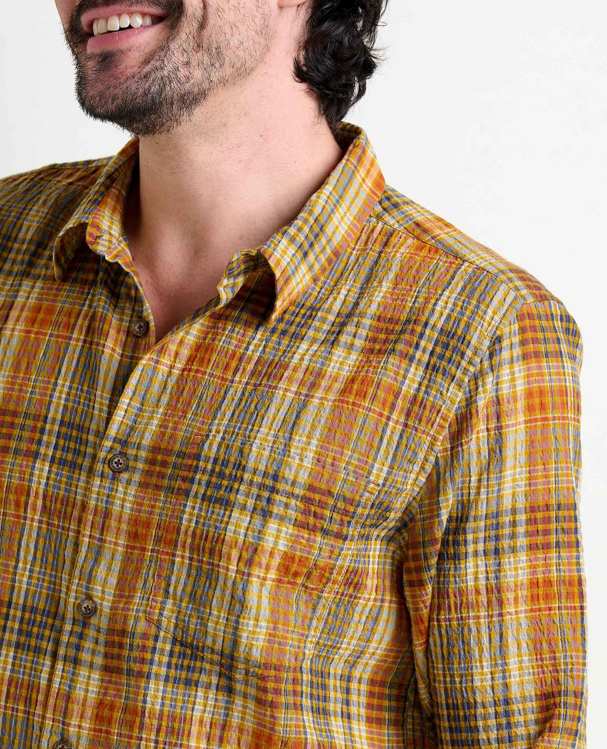 Toad&Co Fletcher Organic Cotton Long Sleeve Shirt - Travel Friendly