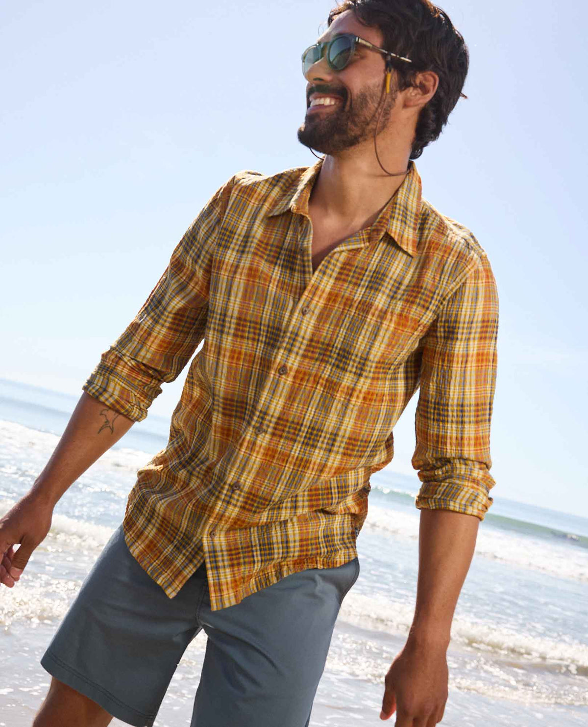 Toad&Co Fletcher Organic Cotton Long Sleeve Shirt - Travel Friendly