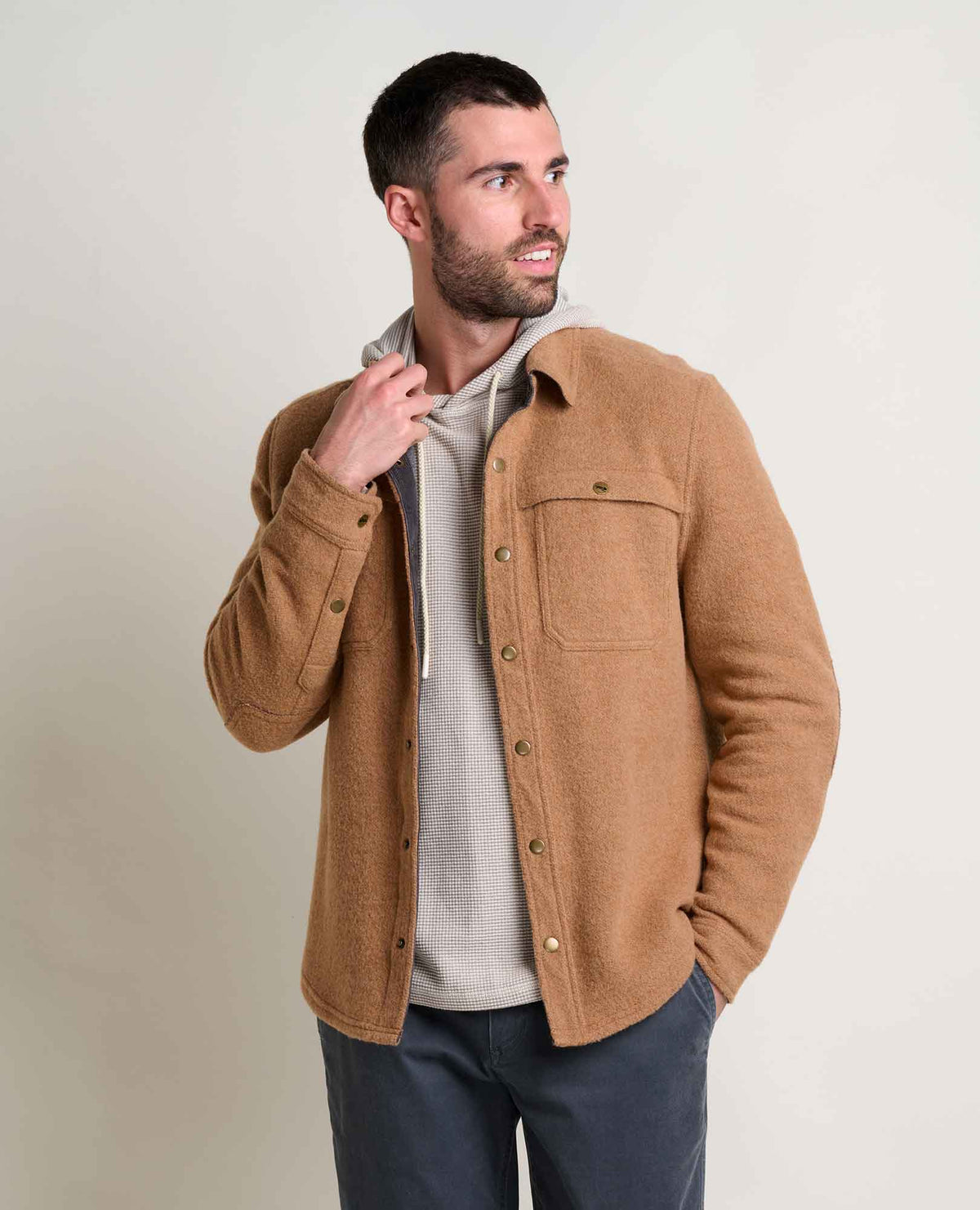 Toad&Co Men's Kennicott Shirt Jacket - Recycled Wool Blend by Toad&Co