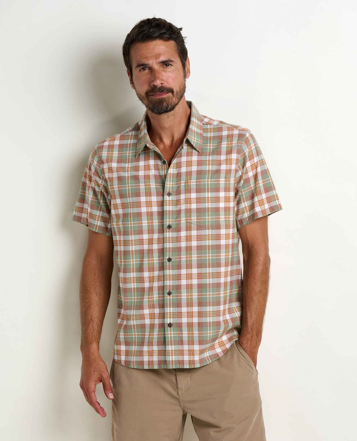 Toad&Co Airscape Shirt - Yarn-Dyed Organic Cotton Breathable Men's Shirt
