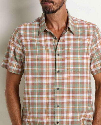 Toad&Co Airscape Shirt - Yarn-Dyed Organic Cotton Breathable Men's Shirt