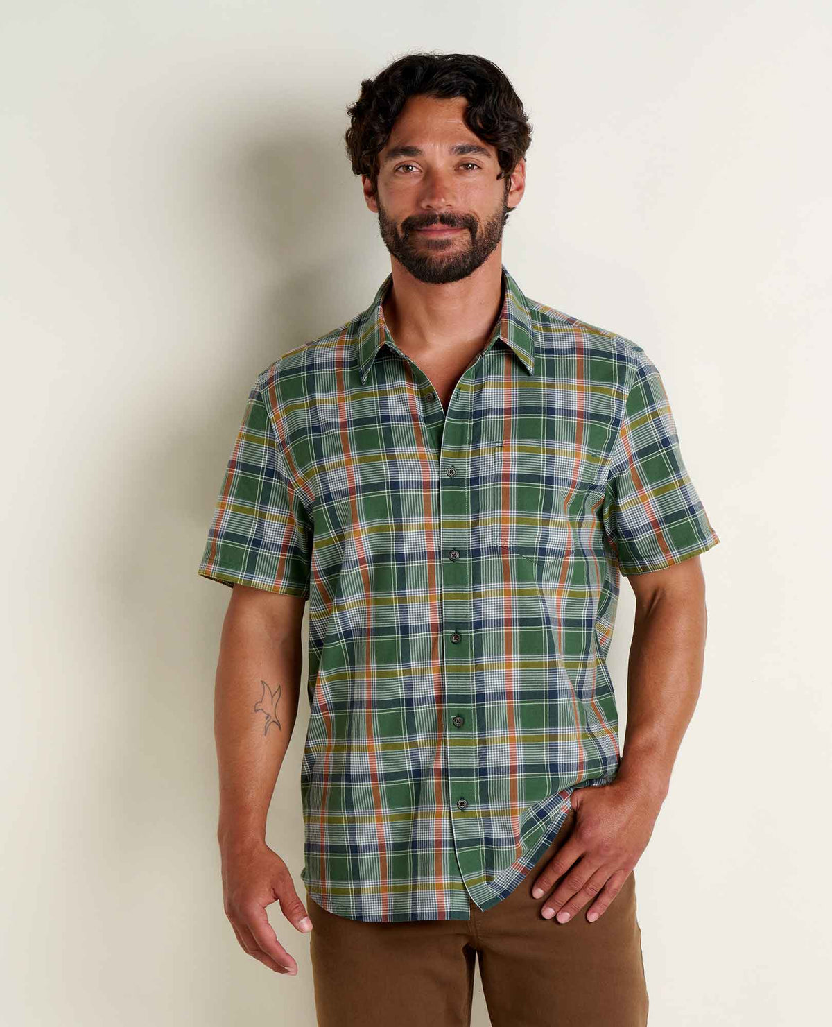 Toad&Co Airscape Shirt - Yarn-Dyed Organic Cotton Breathable Men's Shirt