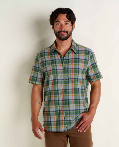 Toad&Co Airscape Shirt - Yarn-Dyed Organic Cotton Breathable Men's Shirt