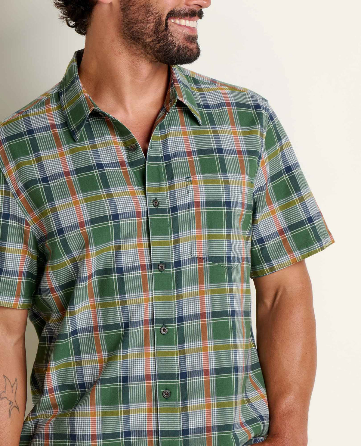 Toad&Co Airscape Shirt - Yarn-Dyed Organic Cotton Breathable Men's Shirt