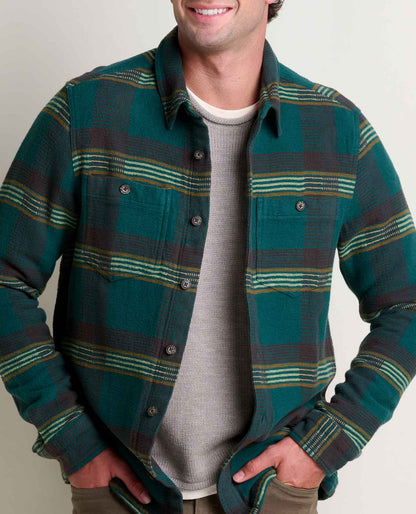 Toad&Co Men's Rockland Heavyweight Organic Cotton Flannel Shirt