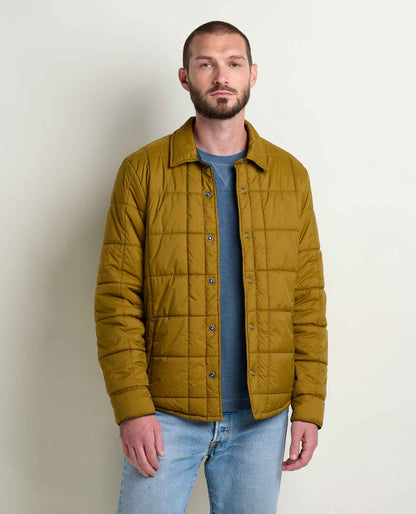 Toad&Co Men's Roame Quilted and Insulated Shirt Jacket