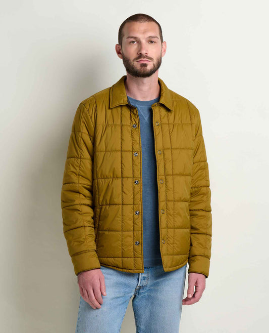 Toad&Co Men's Roame Quilted and Insulated Shirt Jacket