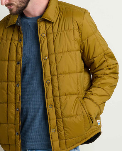 Toad&Co Men's Roame Quilted and Insulated Shirt Jacket