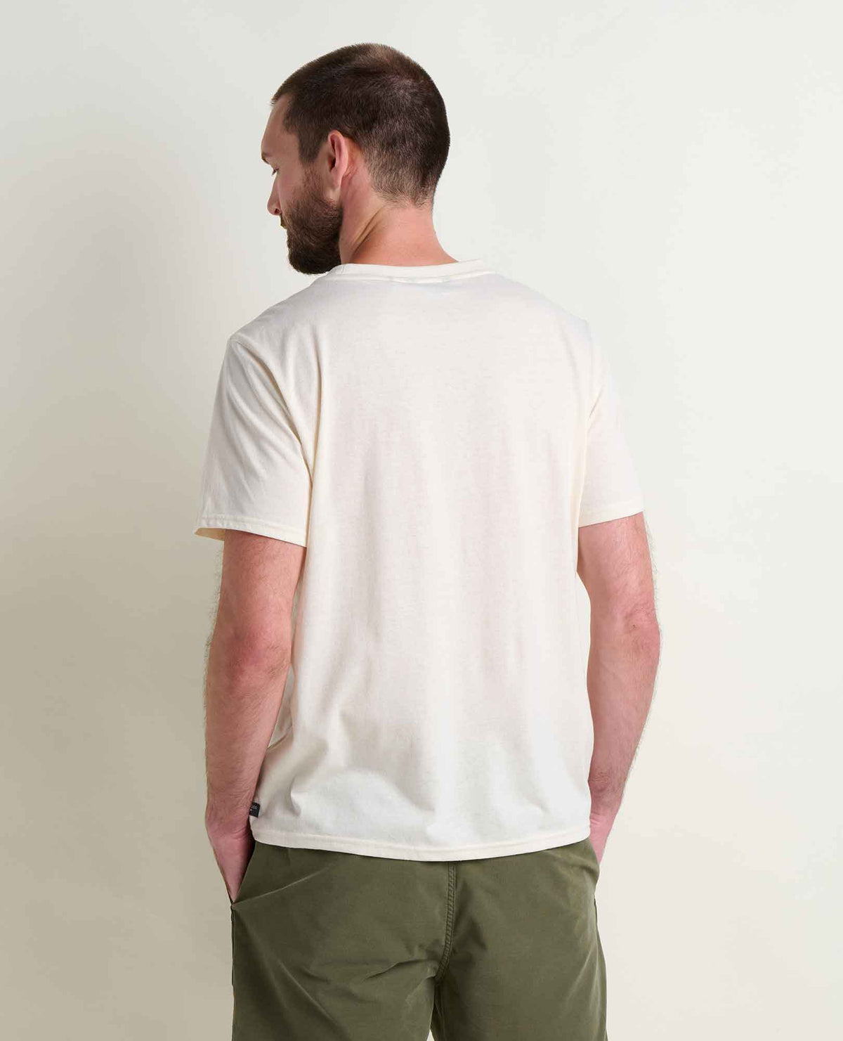 Toad&Co Men's Re-Form Embroidered Crew - Sustainable Recycled Cotton Tee