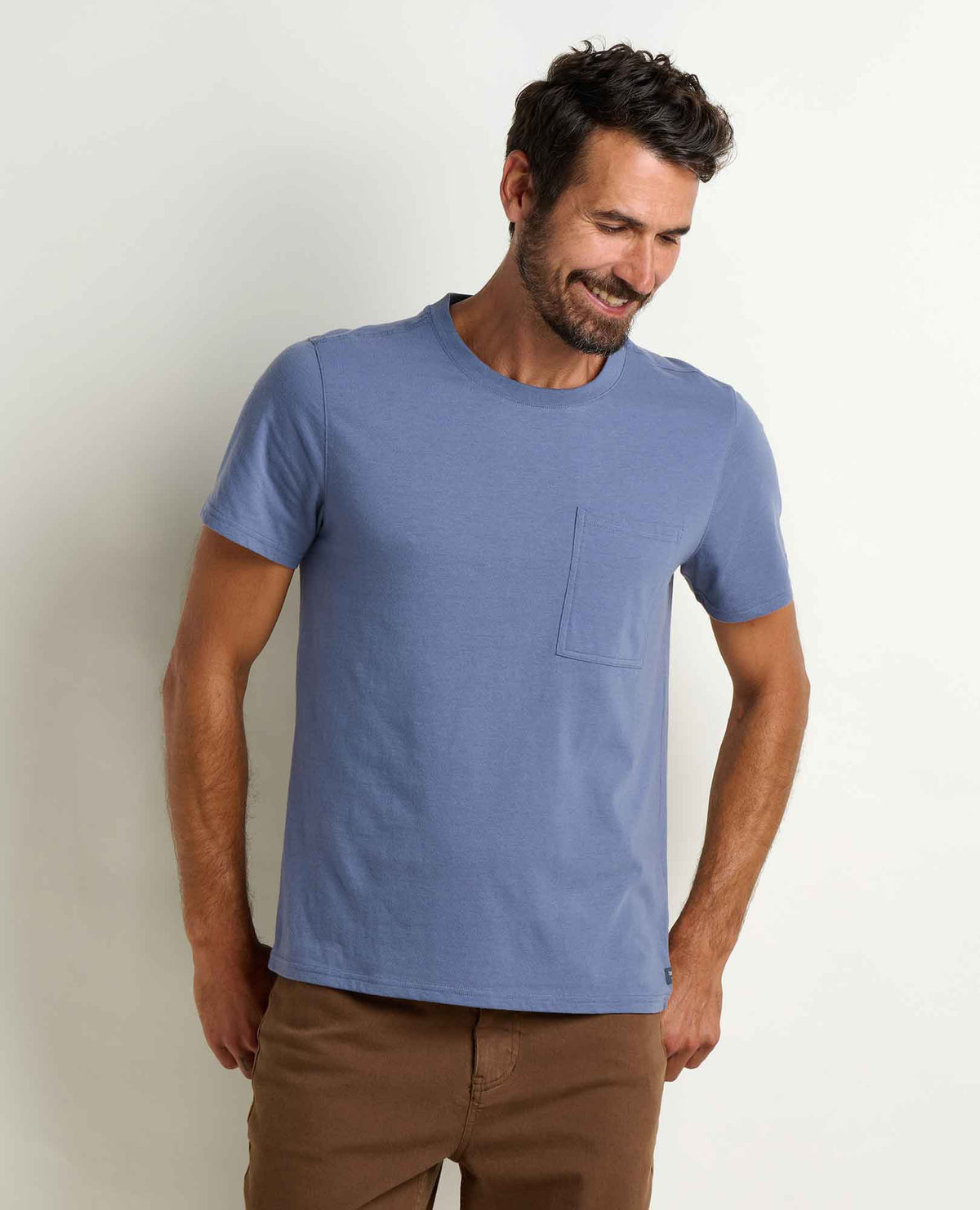 Toad&Co Men's Re-Form Crew Tee - Sustainable Recycled Cotton T-Shirt