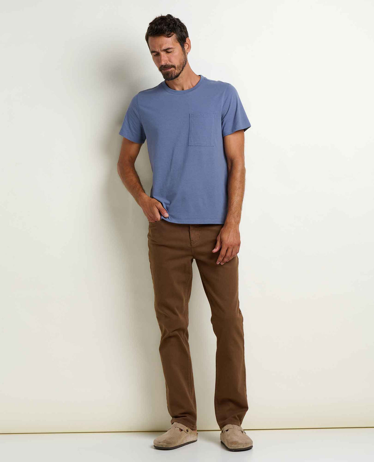 Toad&Co Men's Re-Form Crew Tee - Sustainable Recycled Cotton T-Shirt