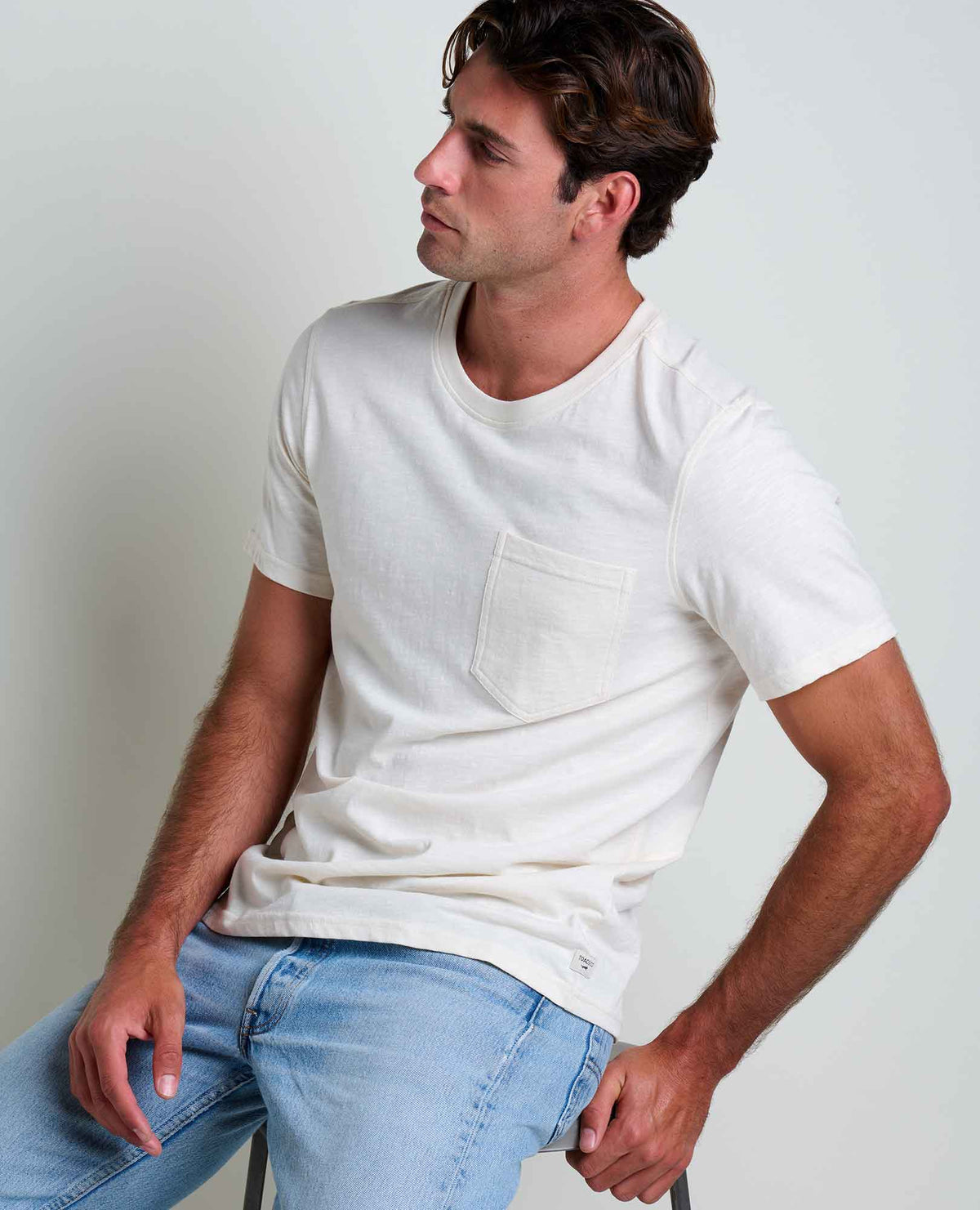 Toad&Co Men's Primo Organic Cotton Crewneck Tee - by Toad&Co