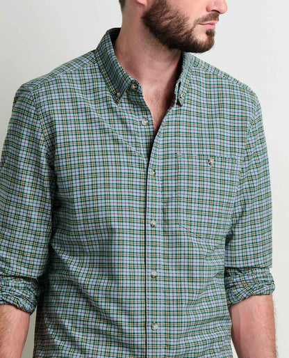 Toad&Co Men's Airscape Long Sleeve Shirt - Organic Cotton Button-Down