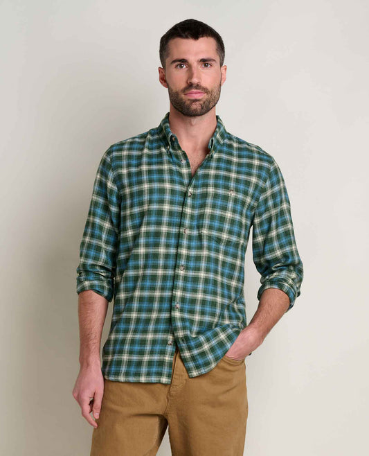 Toad&Co Airsmyth Men's Flannel Shirt - 100% Recycled by Toad&Co