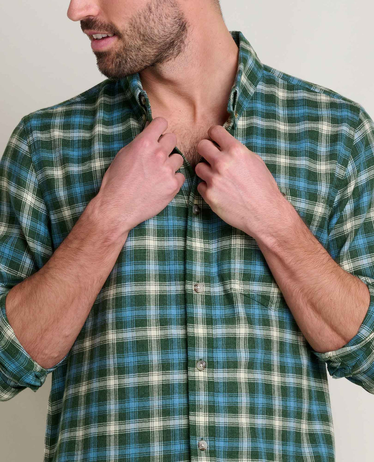 Toad&Co Airsmyth Men's Flannel Shirt - 100% Recycled by Toad&Co