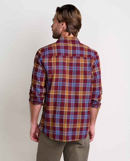 Toad&Co Fletcher Organic Cotton Long Sleeve Shirt - Travel Friendly