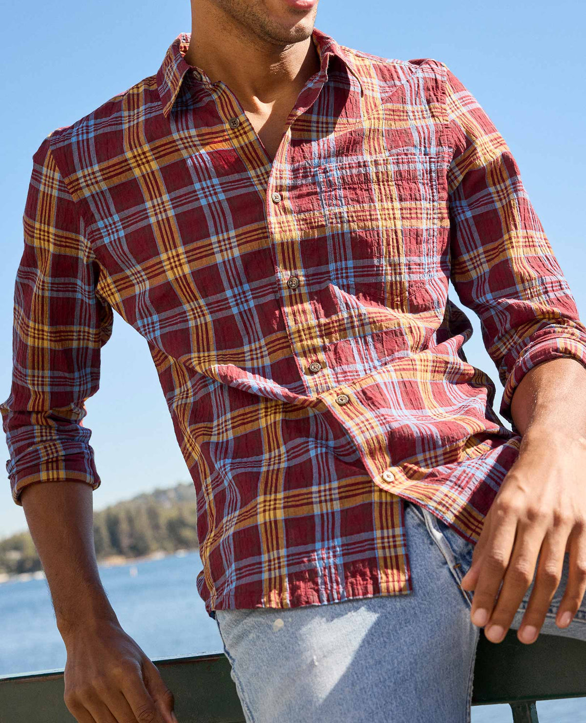 Toad&Co Fletcher Organic Cotton Long Sleeve Shirt - Travel Friendly