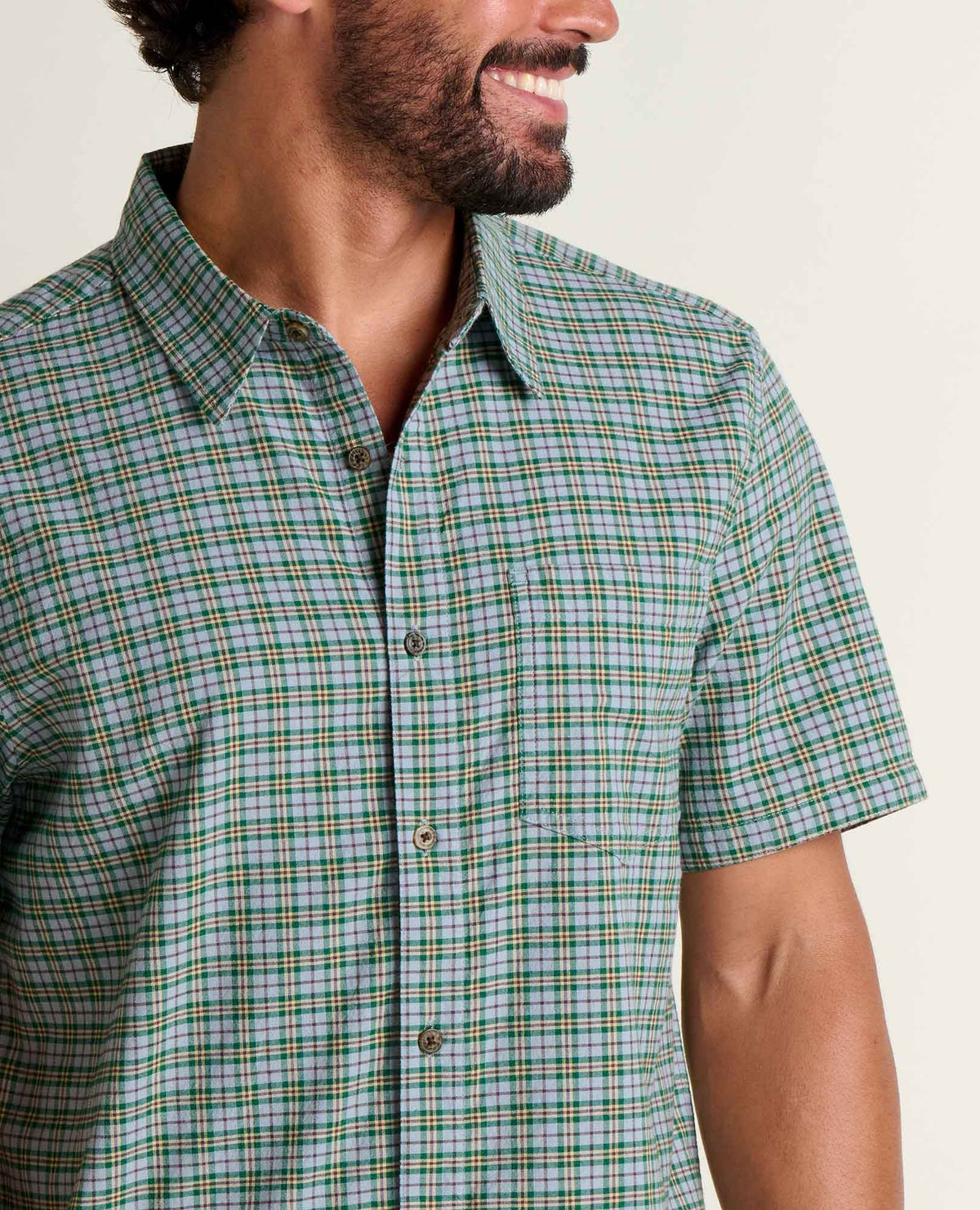 Toad&Co Airscape Shirt - Yarn-Dyed Organic Cotton Breathable Men's Shirt