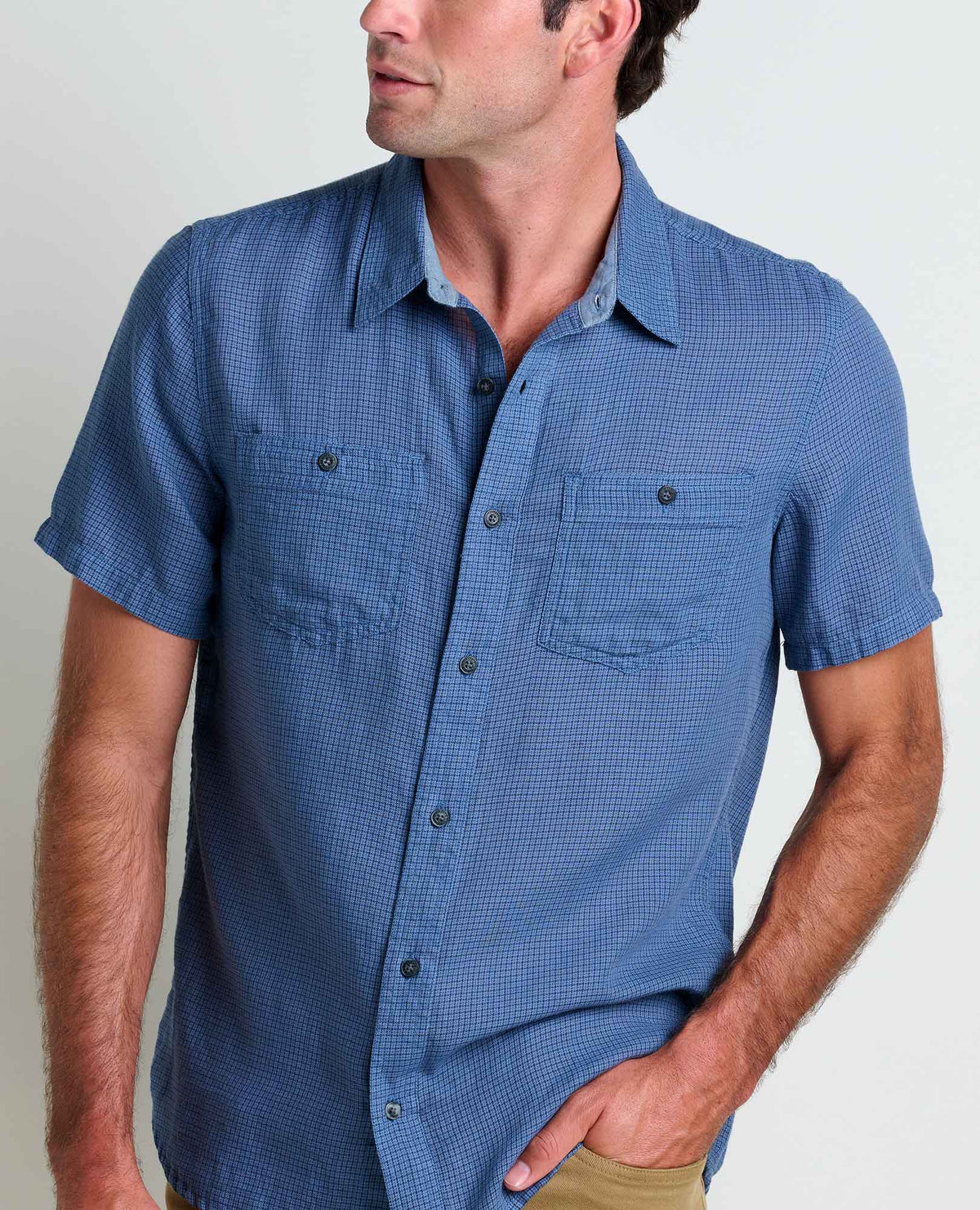 Toad&Co Men's Honcho Short Sleeve Shirt - Organic Cotton Shirt by Toad&Co