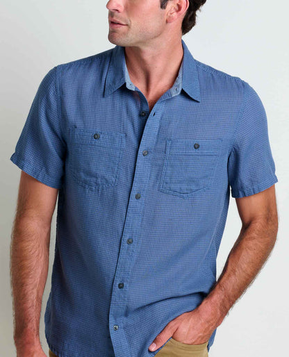 Toad&Co Men's Honcho Short Sleeve Shirt - Organic Cotton Shirt by Toad&Co