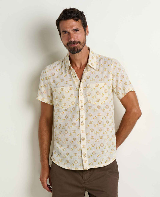 Toad&Co Salton Shirt - 100% Organic Cotton Airy Summer Travel Shirt
