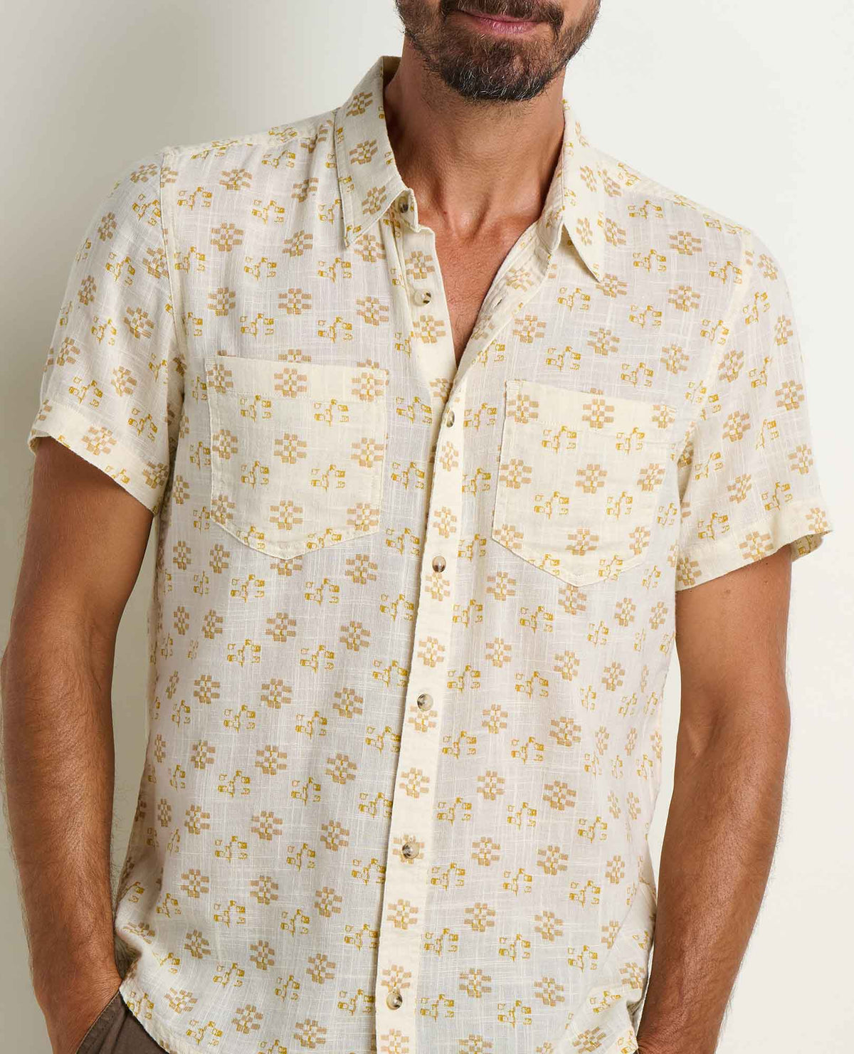 Toad&Co Salton Shirt - 100% Organic Cotton Airy Summer Travel Shirt