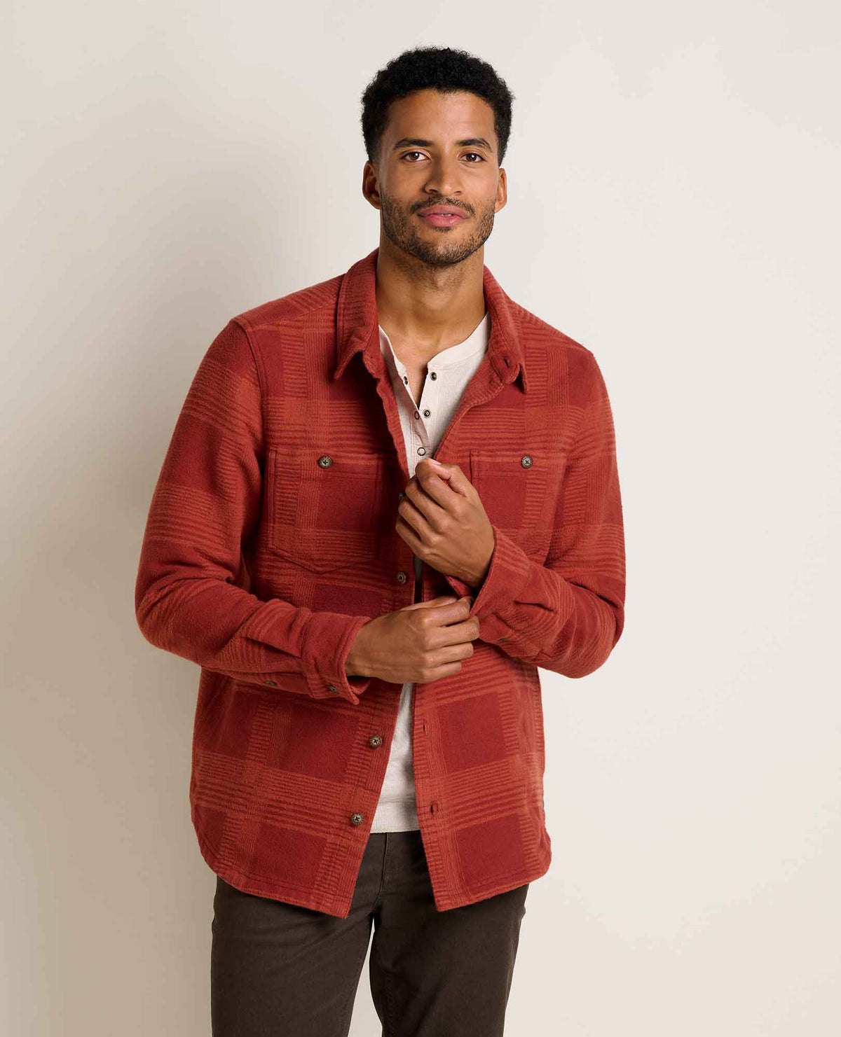 Toad&Co Men's Rockland Heavyweight Organic Cotton Flannel Shirt
