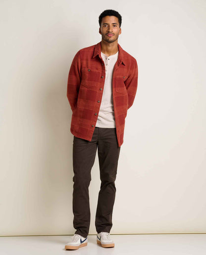 Toad&Co Men's Rockland Heavyweight Organic Cotton Flannel Shirt