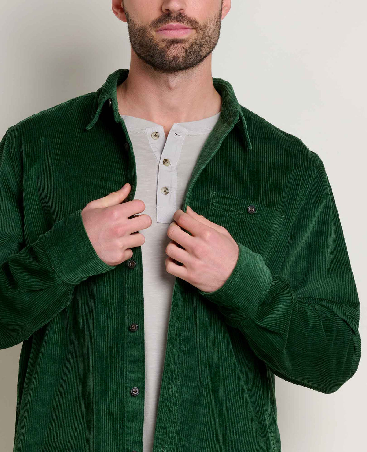 Toad&Co Men's Super Soft Cascadia Wide Wale Corduroy Shirt