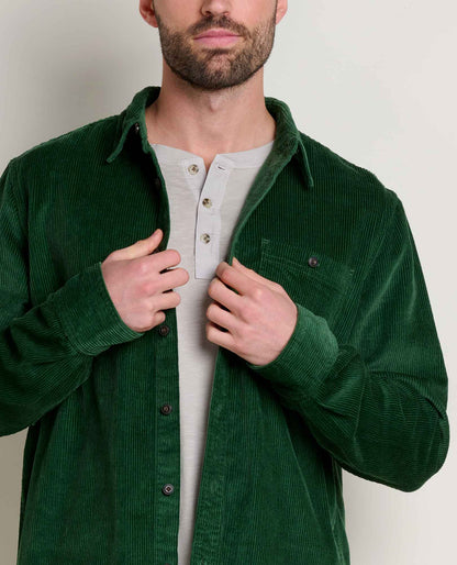 Toad&Co Men's Super Soft Cascadia Wide Wale Corduroy Shirt