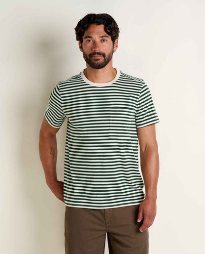 Toad&Co Men's Re-Form Crew Tee - Sustainable Recycled Cotton T-Shirt