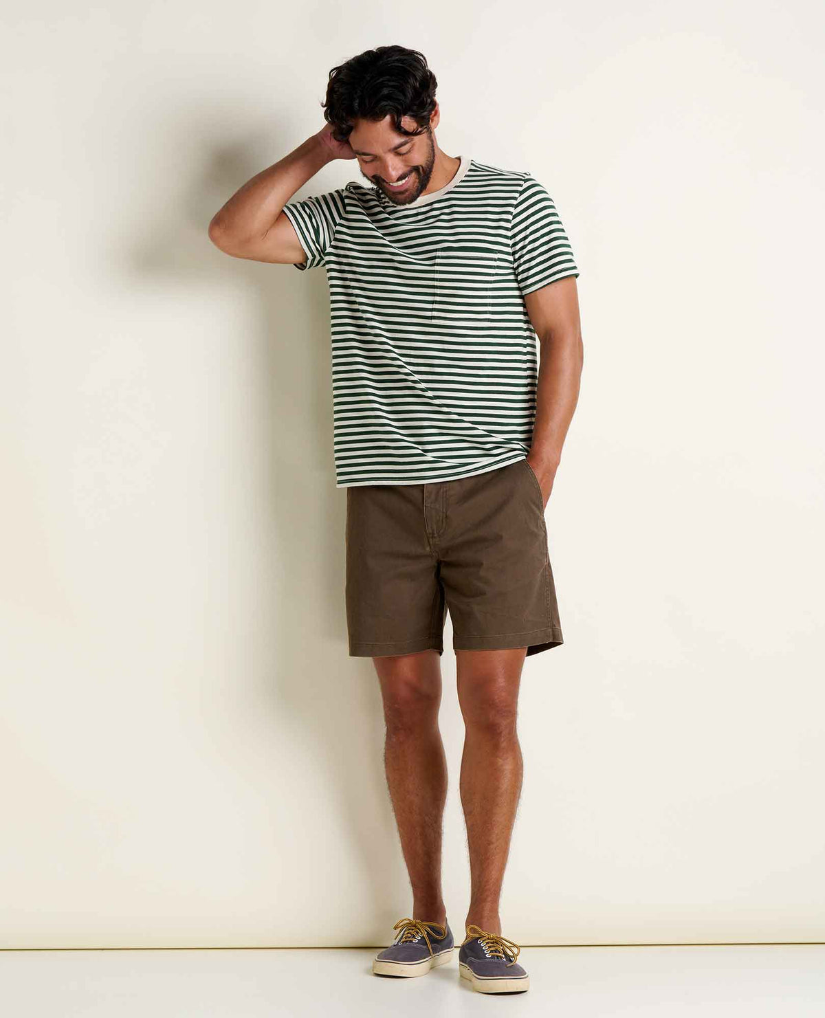 Toad&Co Men's Re-Form Crew Tee - Sustainable Recycled Cotton T-Shirt