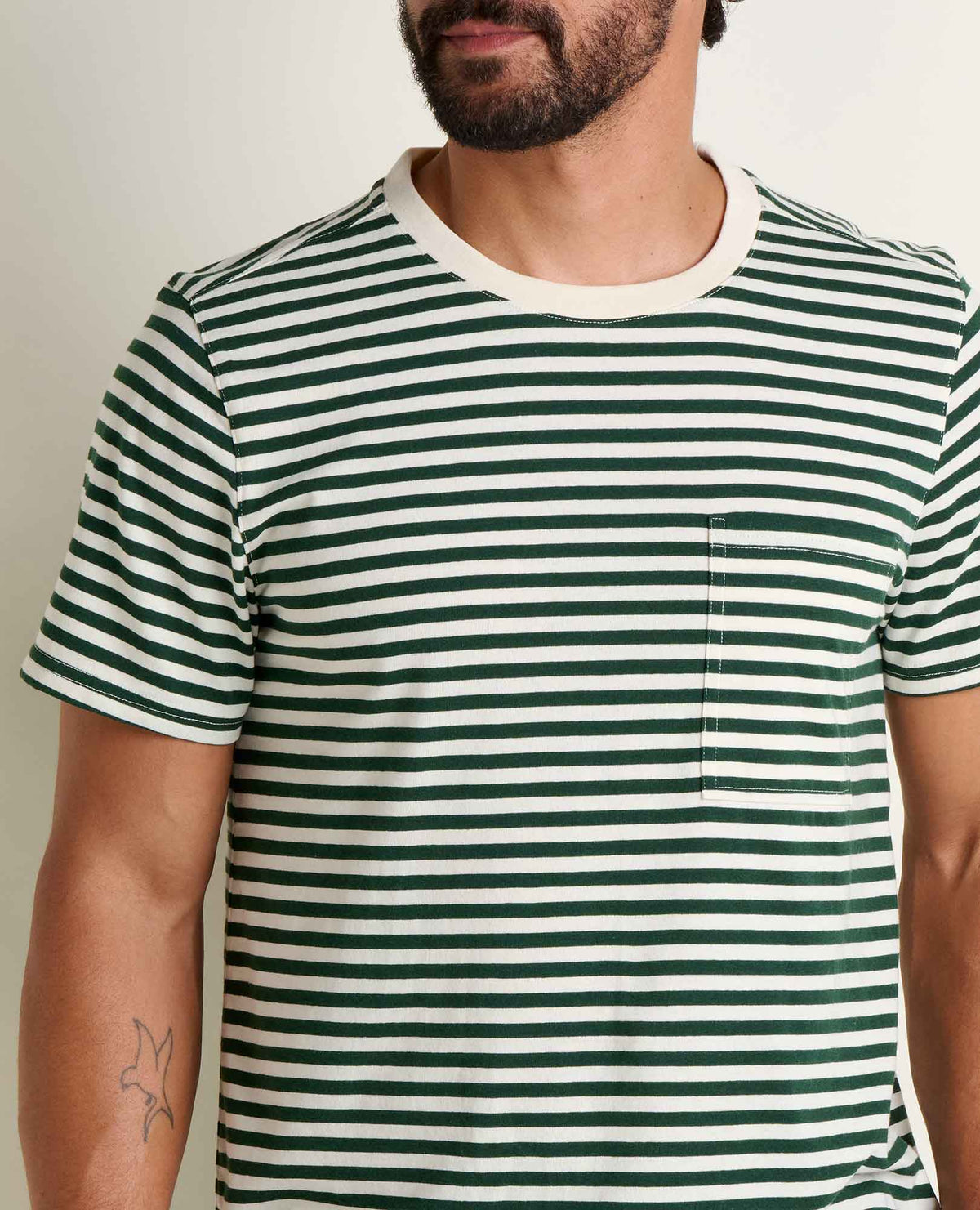 Toad&Co Men's Re-Form Crew Tee - Sustainable Recycled Cotton T-Shirt