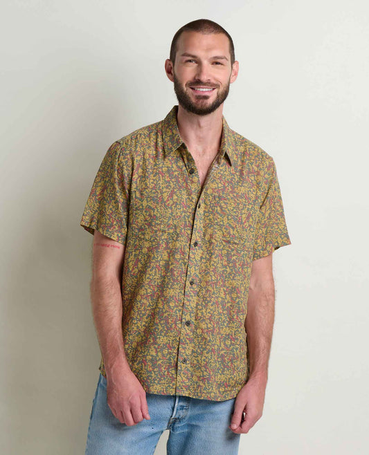Toad&Co Salton Shirt - 100% Organic Cotton Airy Summer Travel Shirt