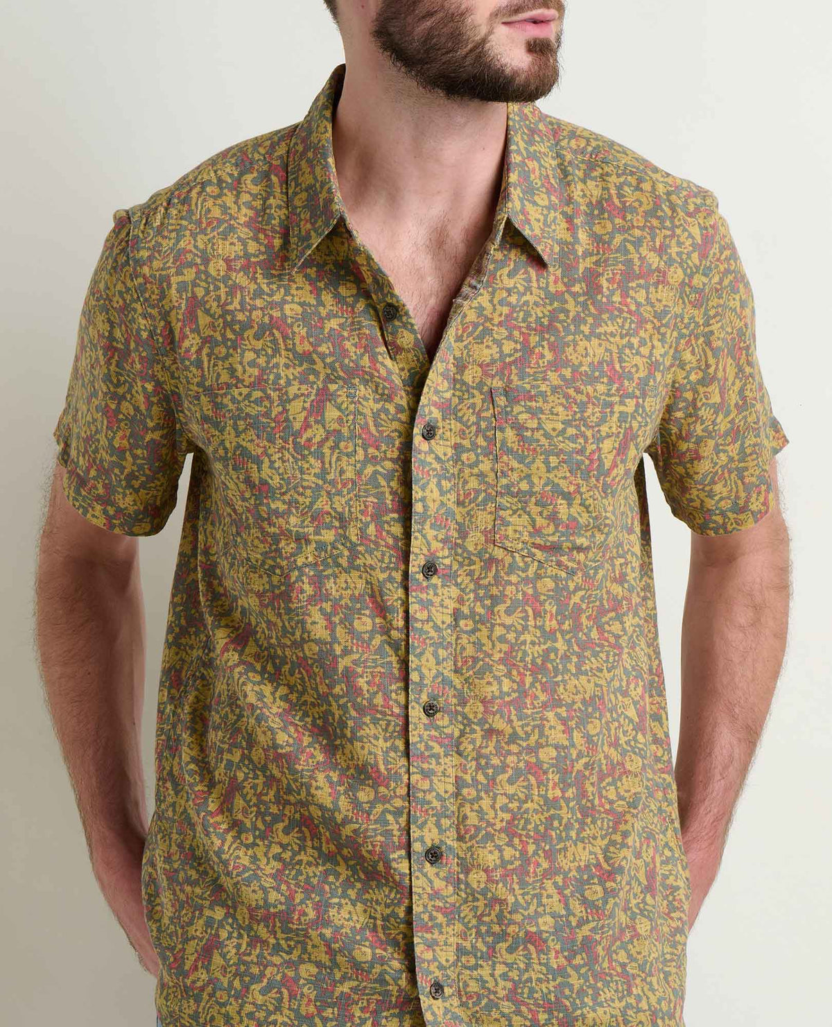 Toad&Co Salton Shirt - 100% Organic Cotton Airy Summer Travel Shirt