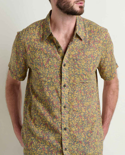 Toad&Co Salton Shirt - 100% Organic Cotton Airy Summer Travel Shirt