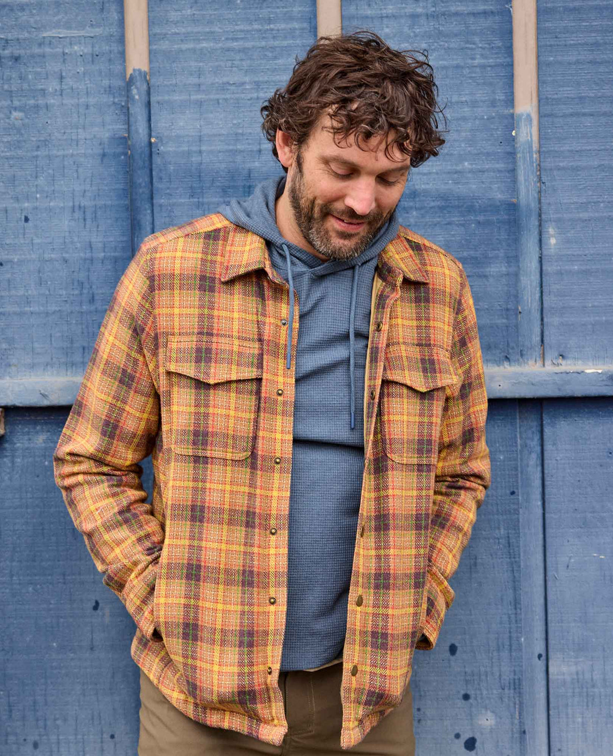 Toad&Co Men's Framer Eco-Friendly Waffle Hoodie - by Toad&Co